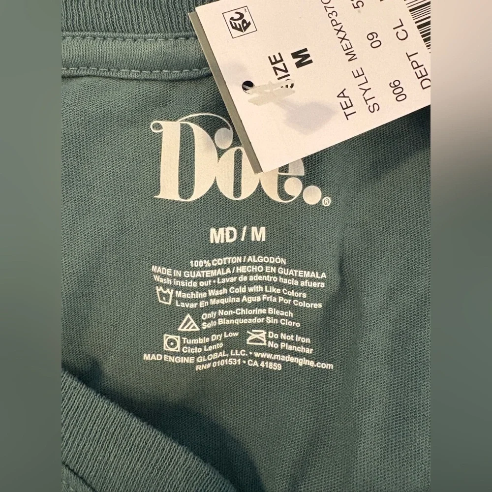 MAD Engine Teal Graphic Tee - Picture 4 of 4